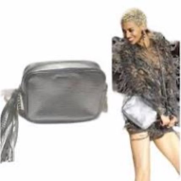 NWT Victoria's Secret Silver Crossbody Gold Chain - Picture 5 of 7